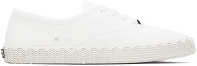 Shop Chloé White Robyn Sneakers In 101 White