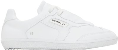 Shop Rombaut White Atmoz Sneakers In White Future Leather