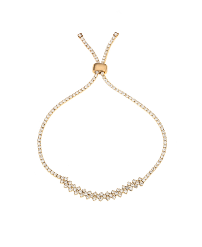 Ettika Delicate Shine Adjustable 18k Gold Plated Bracelet In Gold