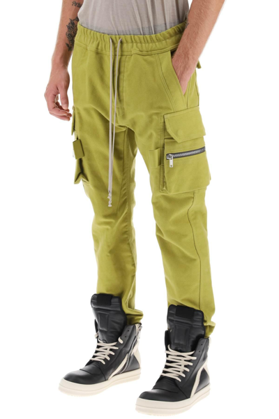 Shop Rick Owens 'mastodon' Cargo Pants In Green