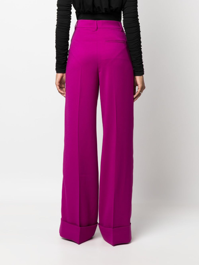 Shop The Andamane Natalie High-waisted Palazzo Pants In Pink