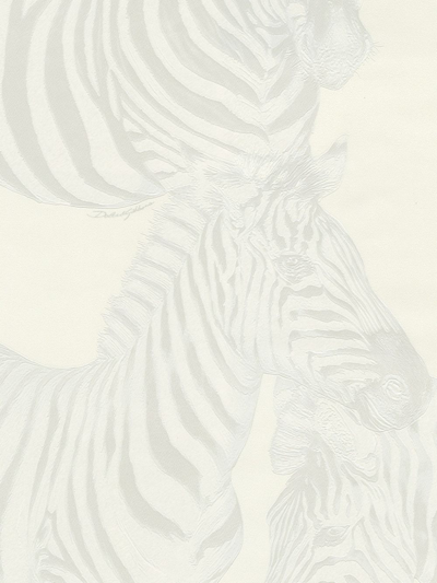 Shop Dolce & Gabbana Zebra-print Wallpaper In White