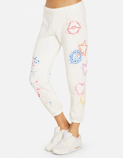 Shop Lauren Moshi Alana Splatter Elements In Milk