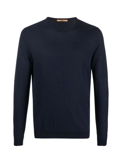 Nuur Triangle Multicolor Down Jacket In Blue