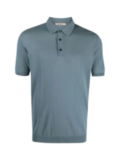 Shop Nuur Roberto Collina S/s Polo Clothing In Blue