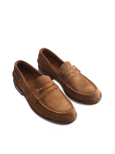 Premiata Men's Yankee M21519/a Loafers In Brown