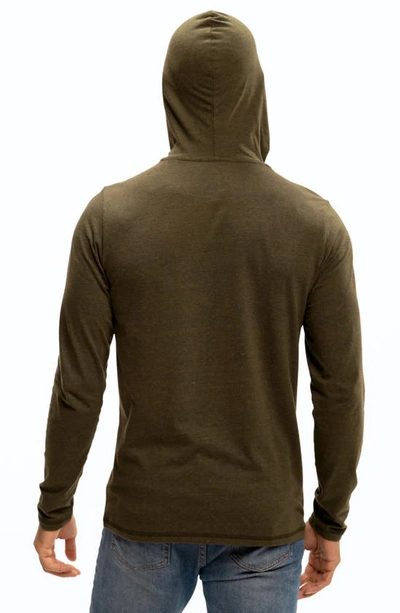 Shop Threads 4 Thought Pullover Hoodie In Heather Fortress