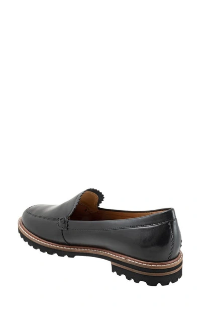 Trotters Fayth Loafer In Black