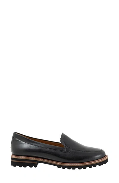 Trotters Fayth Loafer In Black
