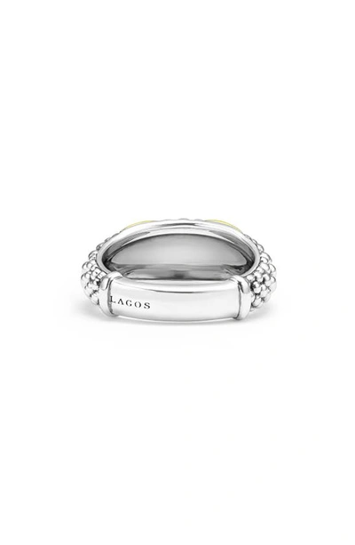 Shop Lagos Embrace Ring In Gold/ Silver