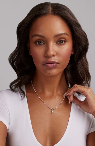 Shop Lagos Embrace Pendant Necklace In Gold/ Silver
