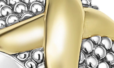 Lagos Embrace Dome Ring In Metallic