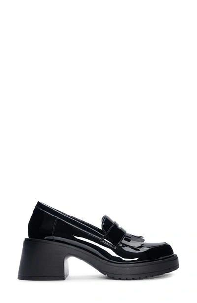 Shop Dirty Laundry Patent Kiltie Loafer Pump In Black
