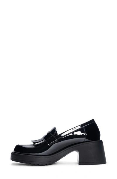 Shop Dirty Laundry Patent Kiltie Loafer Pump In Black