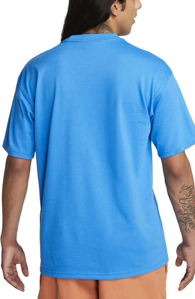 Shop Nike Ngr Acg Logo T-shirt In Light Photo Blue