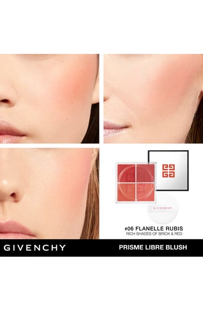 Givenchy Prisme Libre Loose Powder Blush In N06 Flanelle Rubis