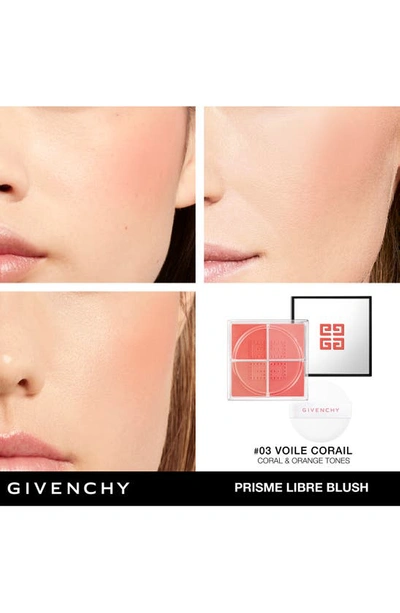 Givenchy Prisme Libre Loose Powder Blush In N03 Voile Corail
