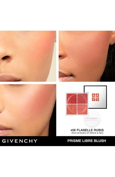 Givenchy Prisme Libre Loose Powder Blush In N06 Flanelle Rubis