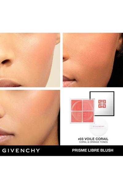 Givenchy Prisme Libre Loose Powder Blush In N03 Voile Corail