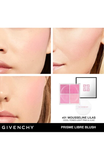 Givenchy Prisme Libre Loose Powder Blush In N01 Mousseline Lilas
