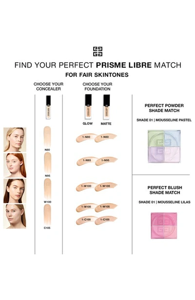 Givenchy Prisme Libre Loose Powder Blush In N01 Mousseline Lilas