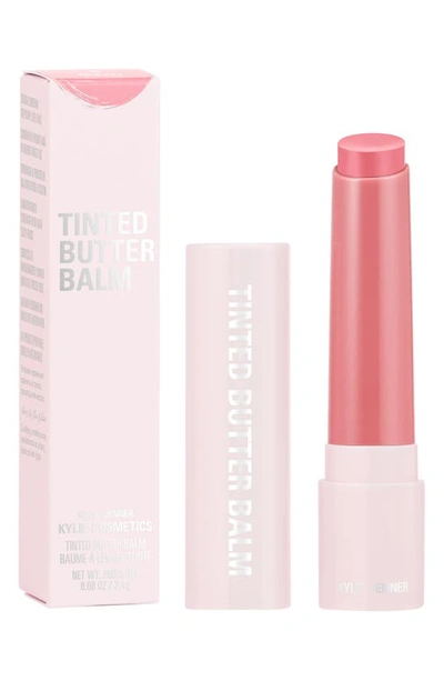 Kylie Skin Tinted Butter Lip Balm In Pink Me Up At 8