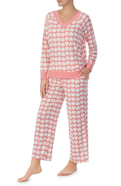 Shop Kate Spade New York Print Pajamas In Print Heart