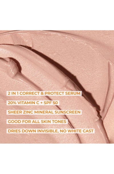 Shop Beautystat Universal C Skin Refiner Vitamin C Serum + Spf 50 Mineral Sunscreen, 0.33 oz