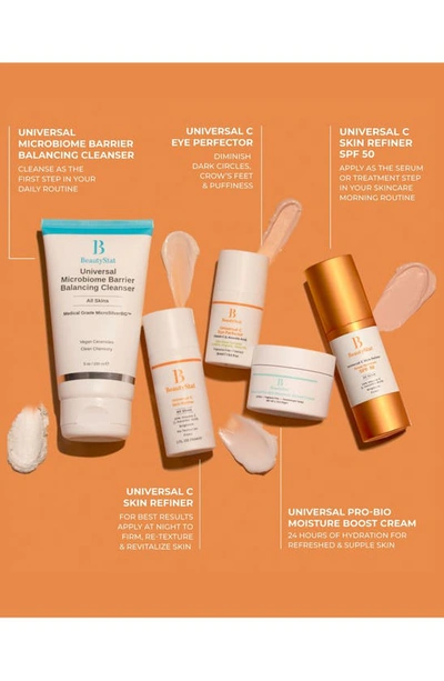 Beautystat Universal C Skin Refiner Vitamin C Serum + Spf 50 Mineral Sunscreen