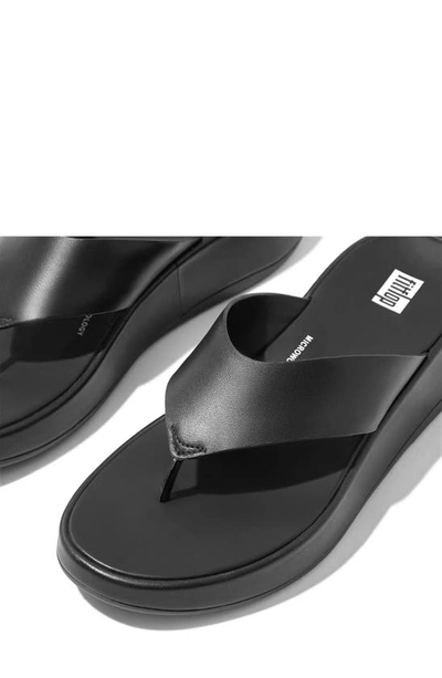 Shop Fitflop F-mode Platform Sandal In All Black