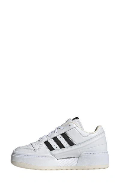 Shop Adidas Originals Forum Xlg Sneaker In White/ Black/ Cloud White