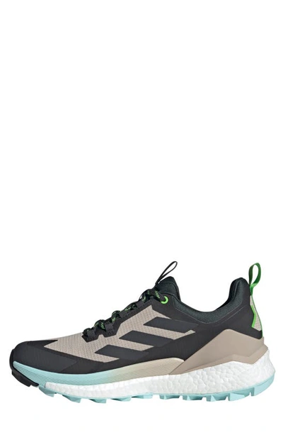 Shop Adidas Originals Terrex Free Hiker 2 Gore-tex® Hiking Shoe In Aqua/ Carbon/ Lucid Lime