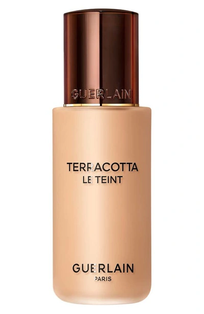 Shop Guerlain Terracotta Le Teint Healthy Glow Foundation In 3.5w Warm