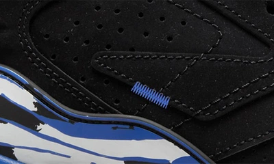Shop Jordan Jumpman 3-peat Sneaker In Black/ White/ Royal/ Muslin