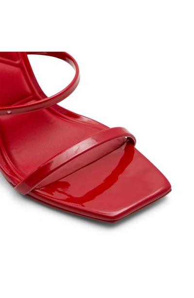 Shop Aldo Jocelyn Strappy Sandal In Red