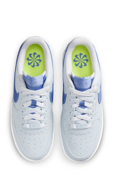 Shop Nike Air Force 1 '07 Sneaker In Blue/ Polar/ White/ Purple