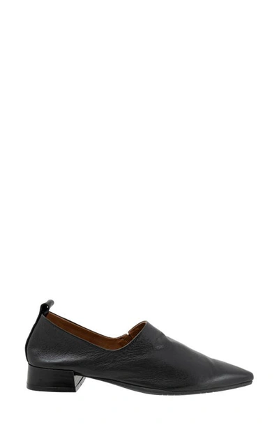Shop Bueno Marley Pointed Toe Loafer In Black