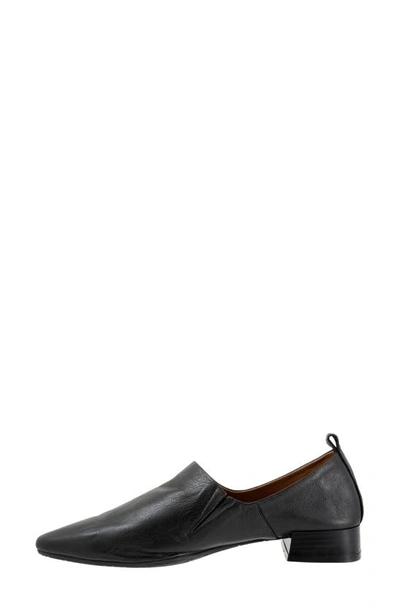 Shop Bueno Marley Pointed Toe Loafer In Black