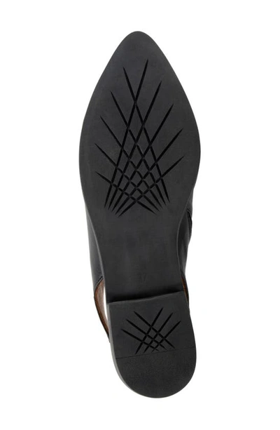 Shop Bueno Brianna Pointed Toe Slingback Flat In Black