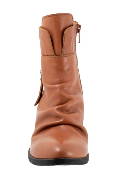 Shop Bueno Colbie Slouchy Zip Boot In Tobacco