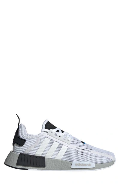 Shop Adidas Originals Nmd R1 Primeblue Sneaker In White/ Grey/ Grey