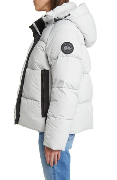 Shop Canada Goose Junction Wind & Water Resistant 750 Fill Power Down Parka In Silverbirch - Bouleau Argente