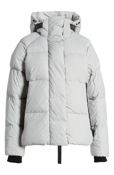 Shop Canada Goose Junction Wind & Water Resistant 750 Fill Power Down Parka In Silverbirch - Bouleau Argente