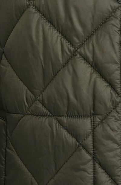 Shop Sam Edelman Reversible Quilted Jacket In Olive