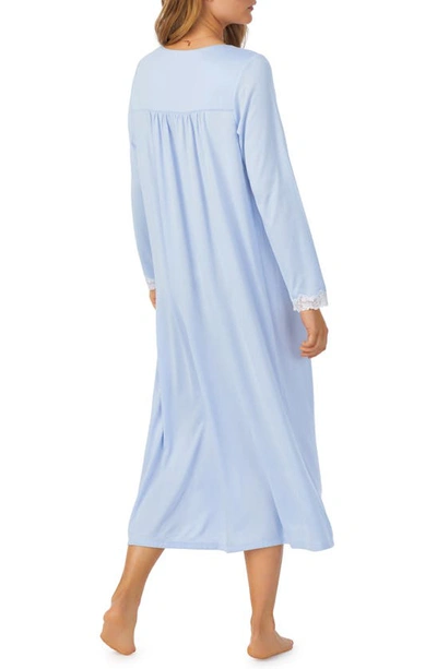 Shop Eileen West Long Sleeve Ballet Nightgown In Blue