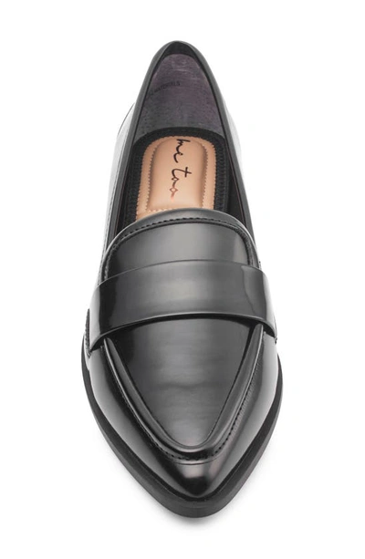 Shop Me Too Alyza Leather Loafer In Black