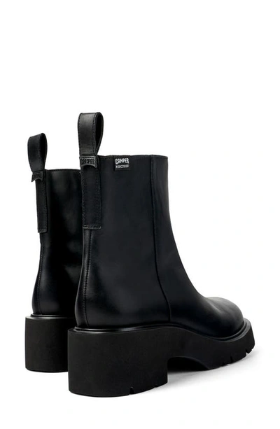 Camper Milah Lug Platform Boot In Black