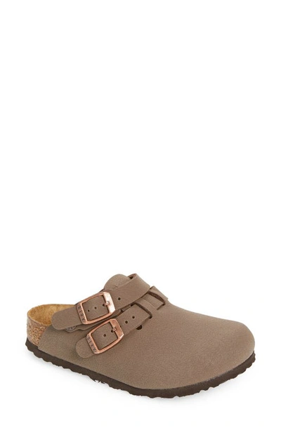 Shop Birkenstock Kids' Kay Soft Footbed Convertible Clog In Mocha