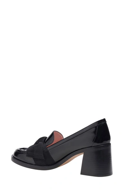 Shop Kate Spade Leandra Block Heel Loafer In Black