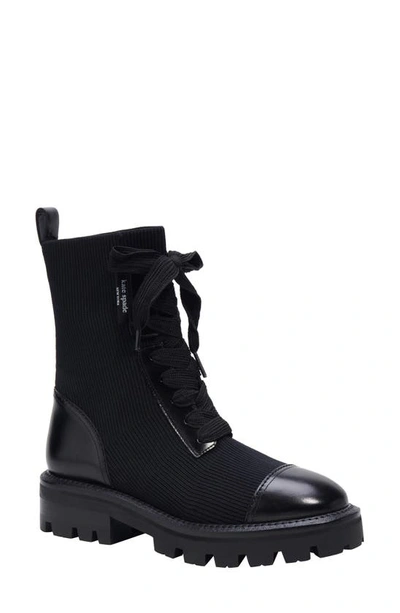 Shop Kate Spade New York Winton Lace-up Boot In Black